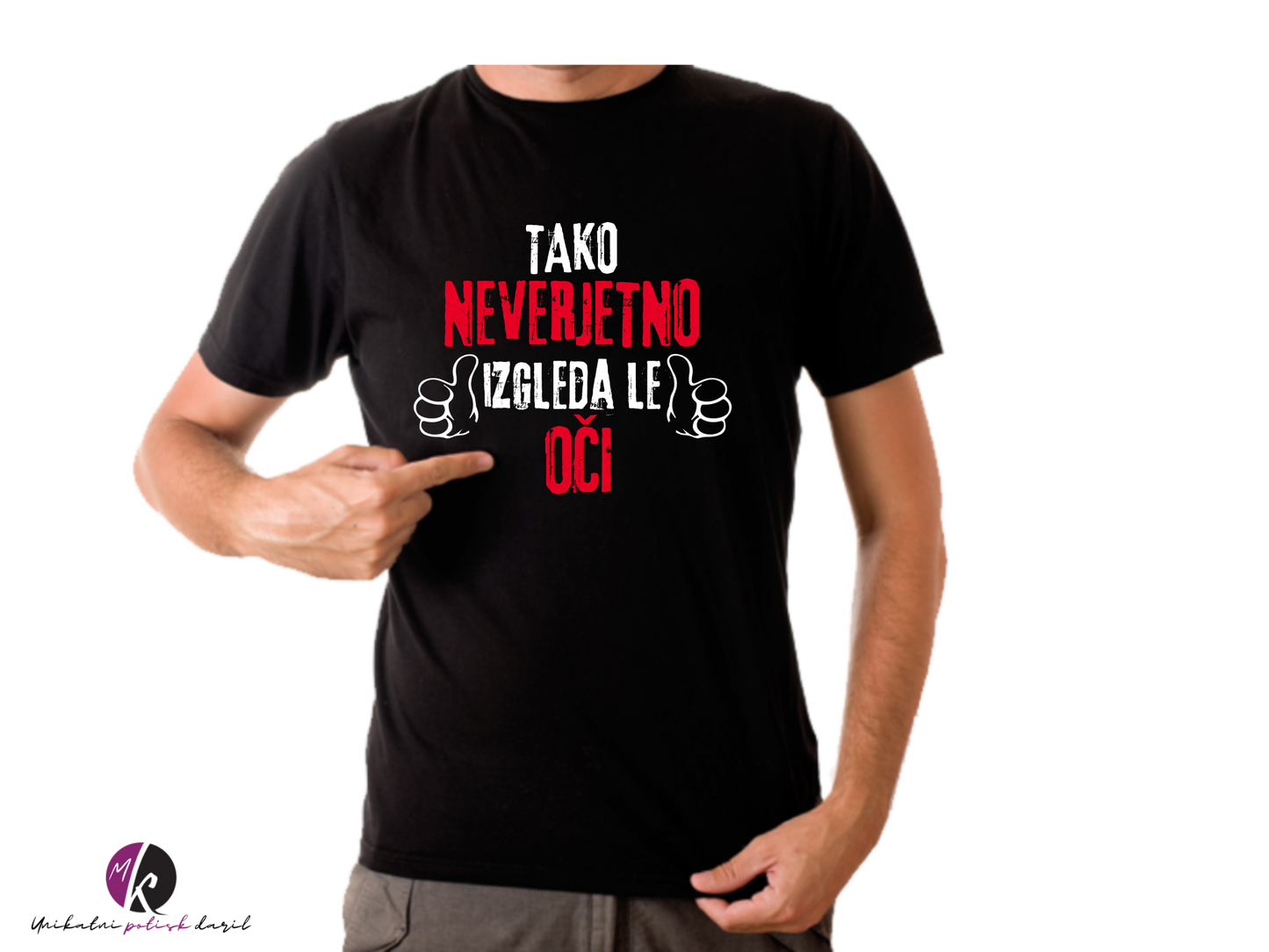 Majica - Tako neverjetno izgleda le oči