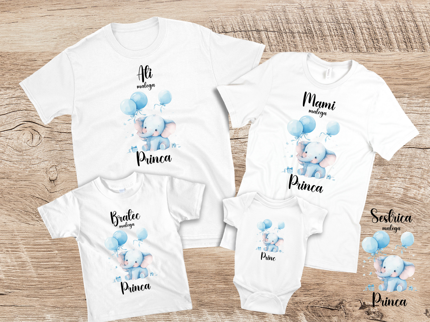 Družinske majice za vsakogar