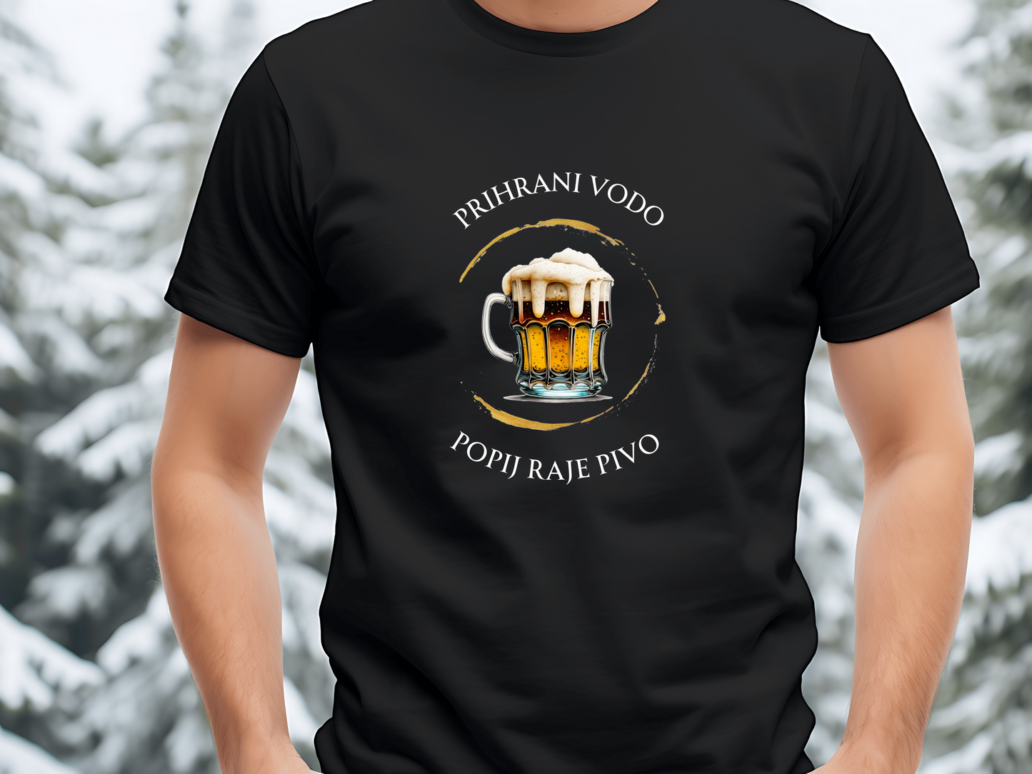 Majica - Prihrani vodo....