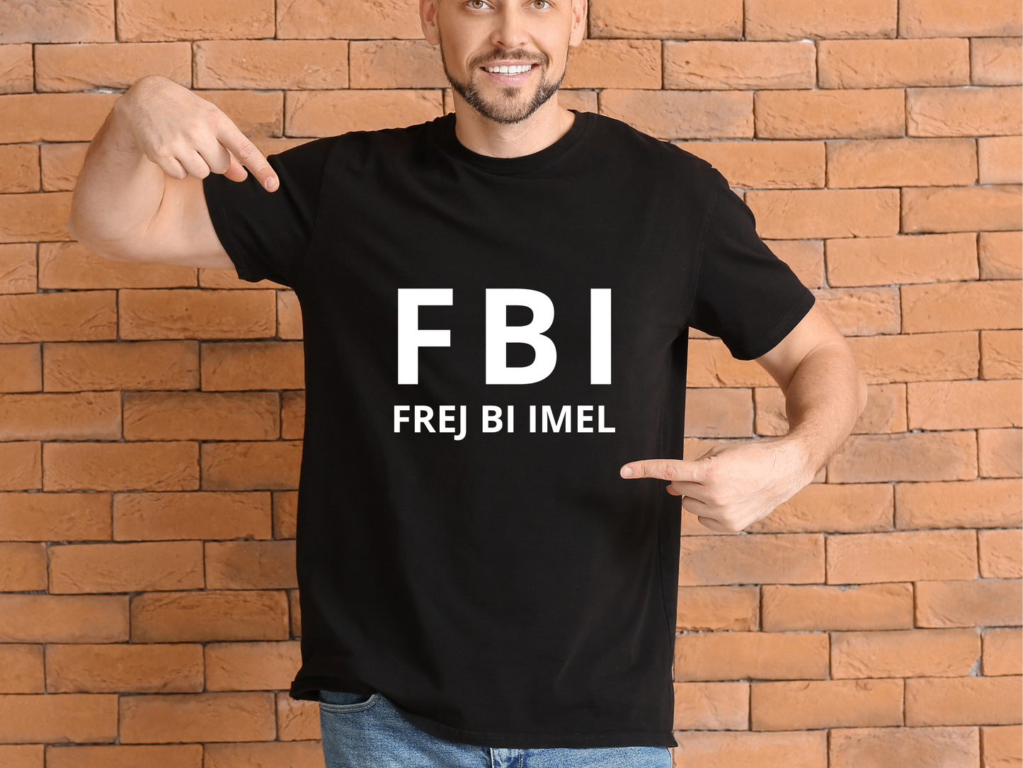 Majica FBI - FREJ BI IMEL