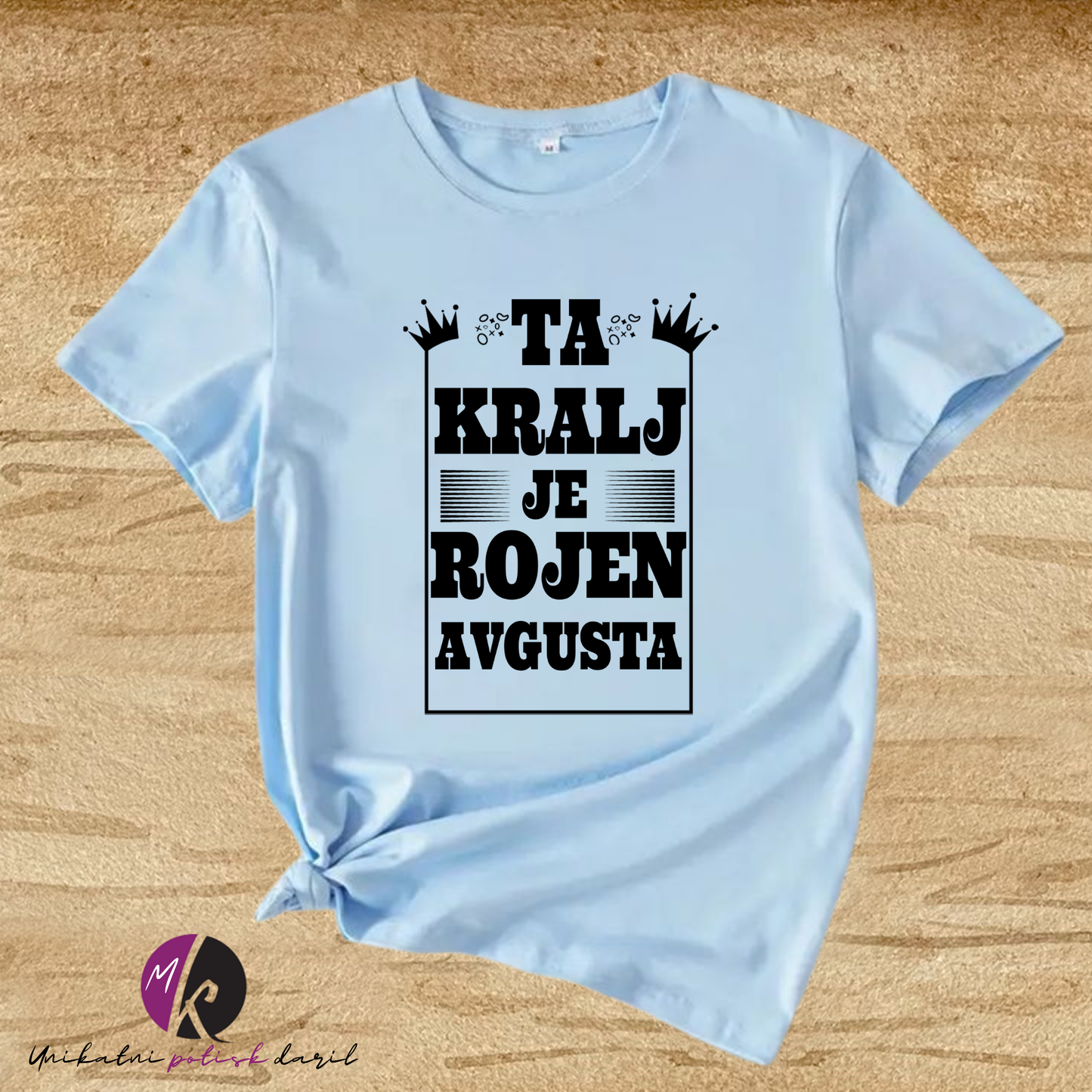 Majica - Ta kralj je rojen (mesec po izbiri)