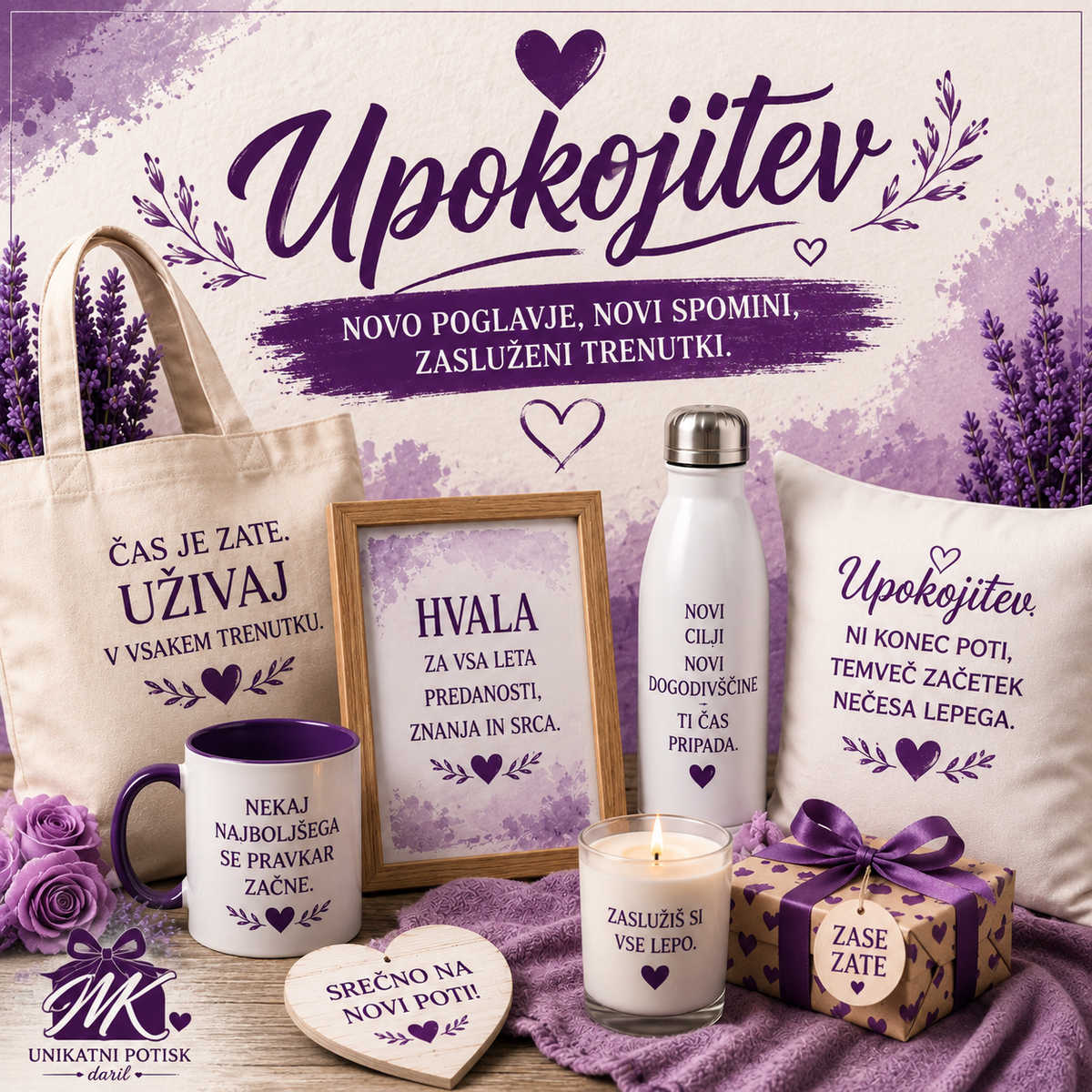 Upokojitev