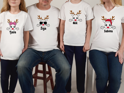 Družinske ujemajoče majice
