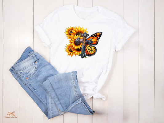 Majica Križ z Metuljem