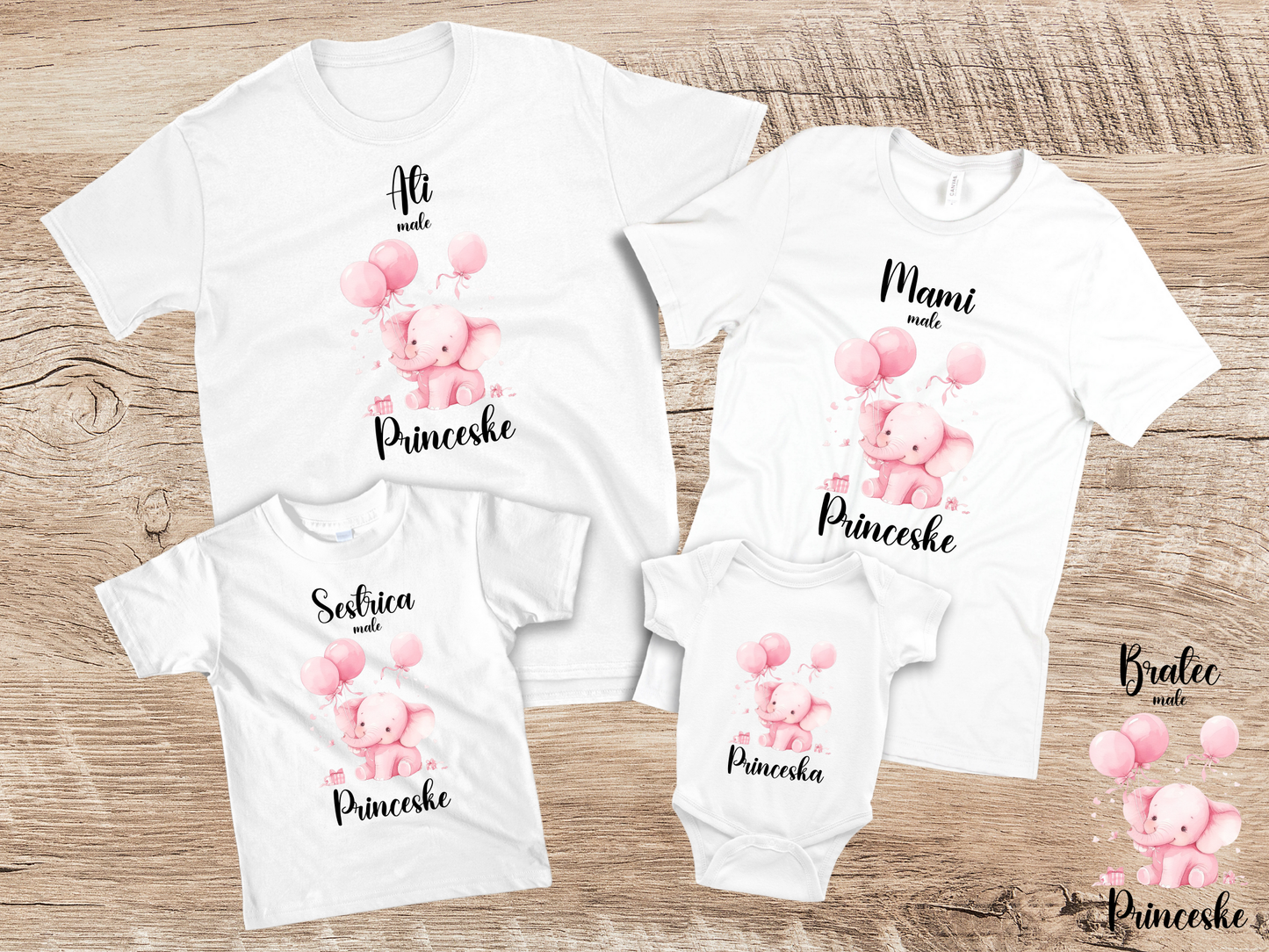 Družinske majice za vsakogar