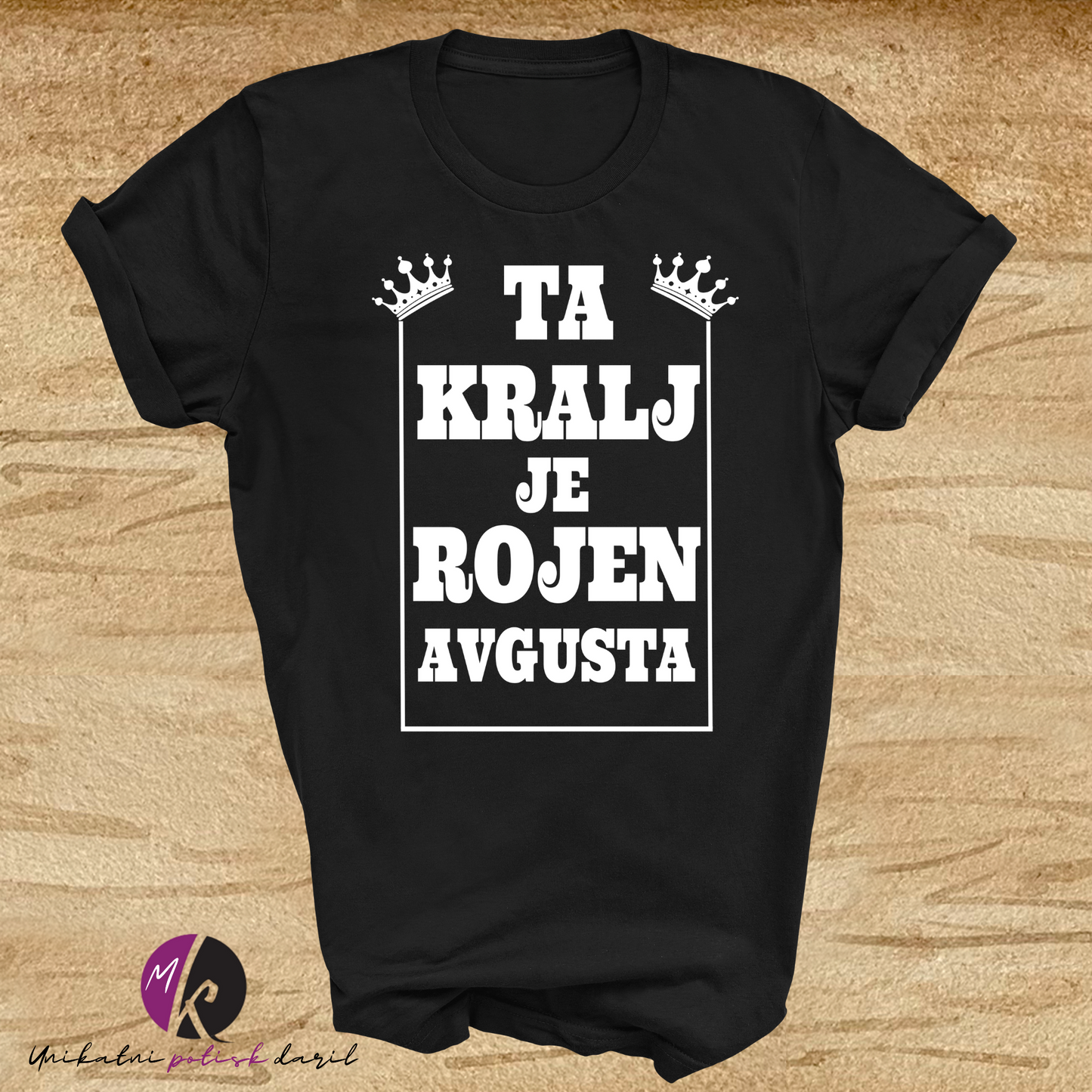 Majica - Ta kralj je rojen (mesec po izbiri)